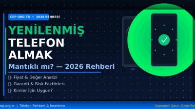 Yenilenmiş Telefon Almak Mantıklı mı? 2026 Rehberi
