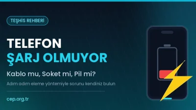 Telefon Şarj Olmuyor: Kablo mu, Soket mi, Pil mi?